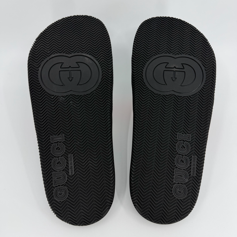 Gucci Slides 'Interlocking G Black Red Green' | EU 40 / US M 7