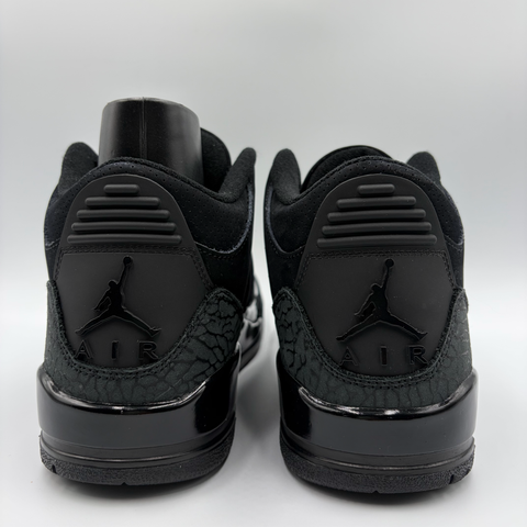 Air Jordan 3 Retro 'Black Cat(2025)' | US M 8