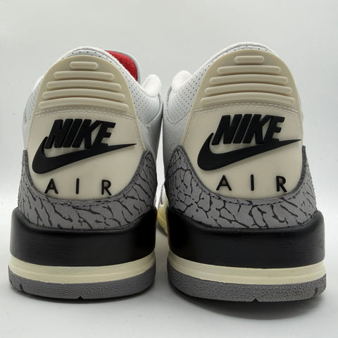 Air Jordan 3 Retro 'White Cement (2023)' | US M 11