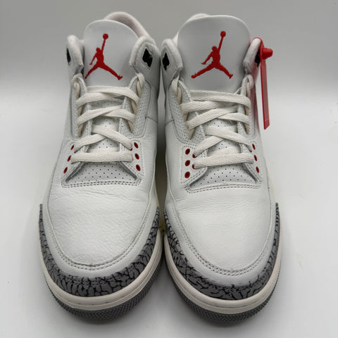 Air Jordan 3 Retro 'White Cement (2023)' | US M 11