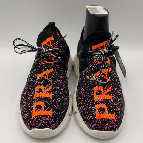 Prada XY Knit Women's 'Black Orange Pink White' | EU 36 / US W 6