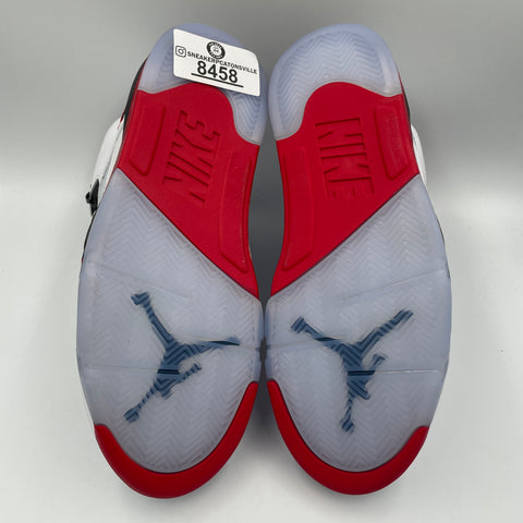 Air Jordan 5 Retro 'Fire Red Black Tongue (2025)' | US M 8 (No Box)
