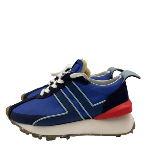 Lanvin Basket Sneaker 'Blue Red 865' | US 1Y / EU 32