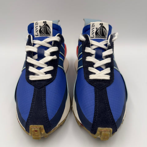 Lanvin Basket Sneaker 'Blue Red 865' | US 1Y / EU 32