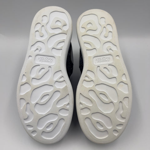 Alexander McQueen Oversized Glitter Sneaker 'Crystal Blue' | US 1.5Y / EU 33