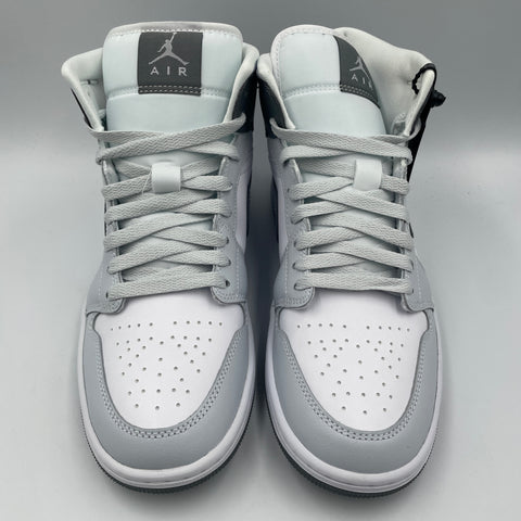 Air Jordan 1 Mid 'White Smoke Grey' | US W 9.5