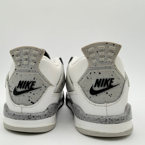 Air Jordan 4 Retro 'White Cement (TD)' | US 8C (No Box)