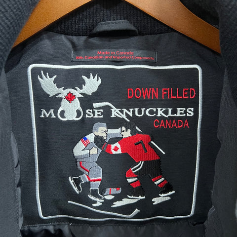 Moose Knuckle Jacket Women`s (Black)` | US W XS