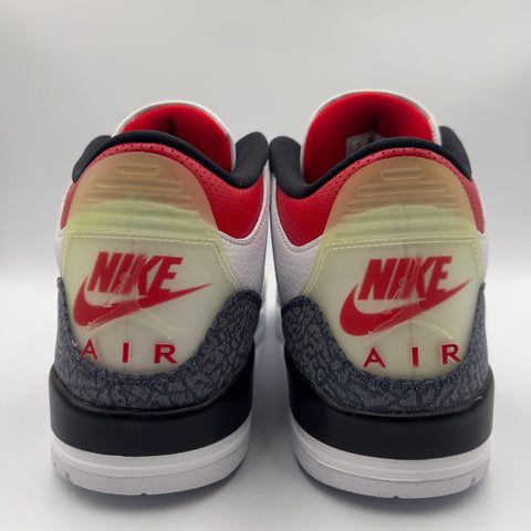 Air Jordan 3 Retro `Se Fire Red Denim (2020)` | US M 14