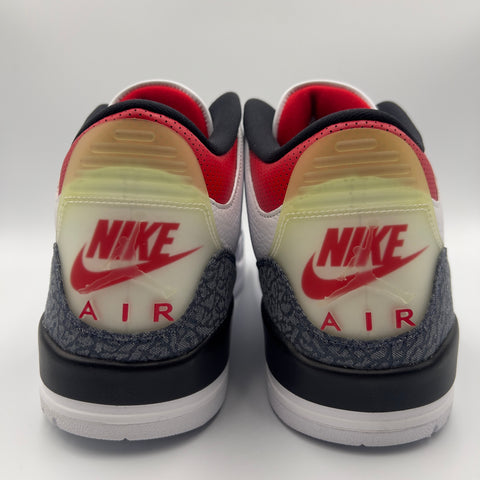 Air Jordan 3 Retro `SE Fire Red Denim (2020) | US M 14