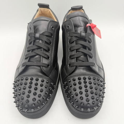 Christian Louboutin Louis Junior Spike Flat Low 'Black' | EU M 43.5 / US M 10.5