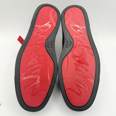 Christian Louboutin Louis Junior Spike Flat Low 'Black' | EU M 43.5 / US M 10.5