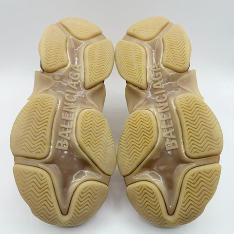 Balenciaga Triple S Clear Sole 'Beige (Women's) | EU W 37 / US W 7