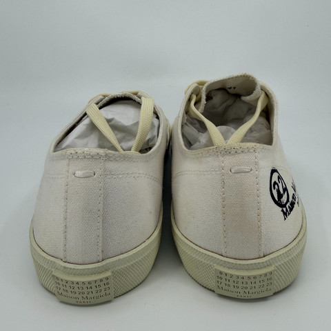 Maison Margiela `White Canvas Tabi` | EU 41 / US M 8