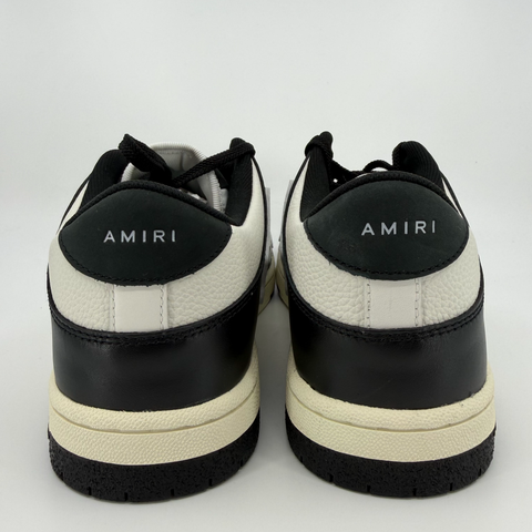 AMIRI Skel Top Low `Black White` | EU 45 / US M 12