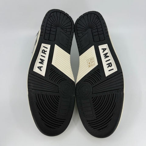 AMIRI Skel Top Low `Black White` | EU 45 / US M 12