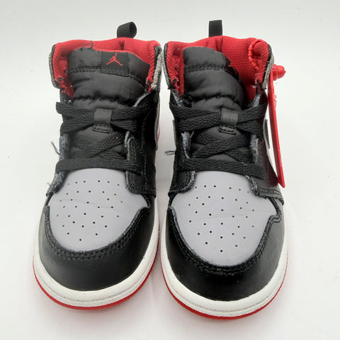 Air Jordan 1 Mid 'Bred Shadow (2024)' | US TD 10C (No Box)