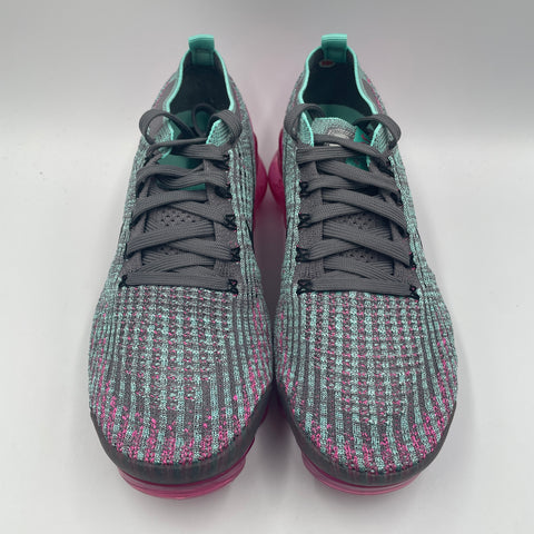 Nike Air Vapormax Flyknit 3 Gunsmoke Fuchsia W | US W 8.5 (No Box)
