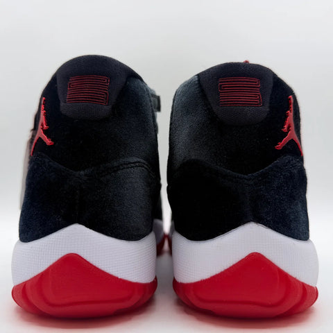 Air Jordan 11 Retro 'Bred Velvet (2024)' | US W 9 / US M 7.5 (No Box)