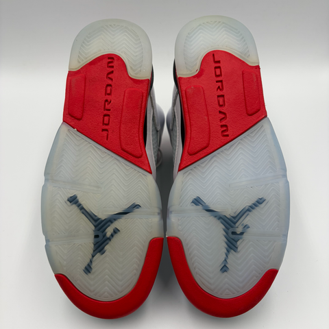 Jordan 5 Retro 'Fire Red Black Tongue (2025)' | US GS 4