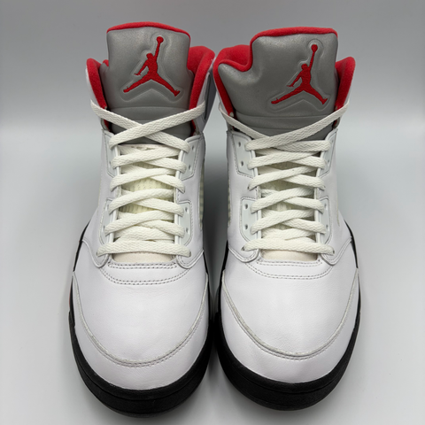 Jordan 5 Retro 'Fire Red Silver Tongue (2020)' | US M 12 (No Box)