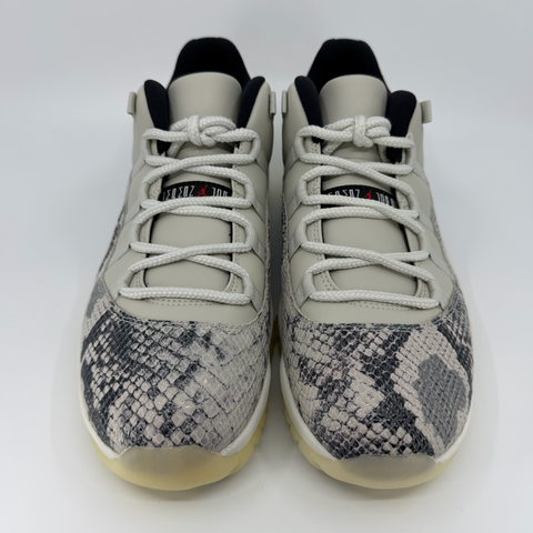Air Jordan 11 Retro Low 'Snake Light Bone (2019)' | US M 10.5