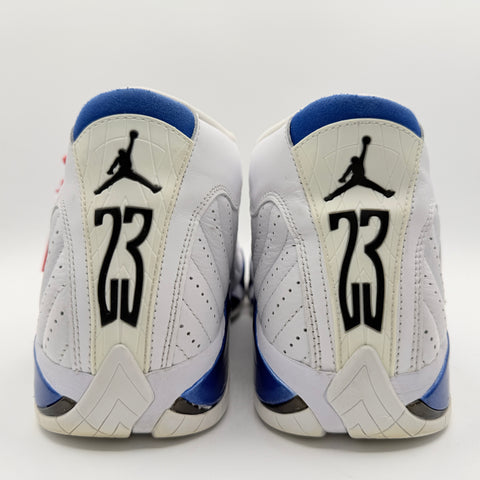 Air Jordan 14 Retro 'White Hyper Royal (2020)' | US M 10