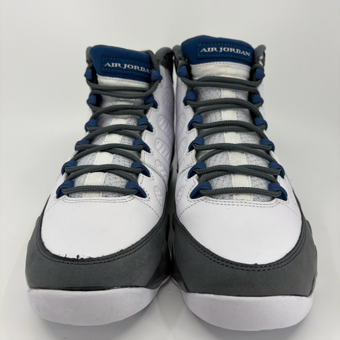 Jordan 9 Retro `Flint Grey French Blue (2026)` | US M 9 (No Box)