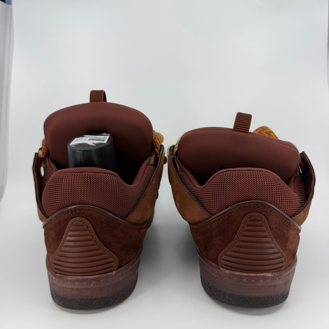 Lanvin Leather Curb `Speckled Effect Brown` | EU 45 / US M 12