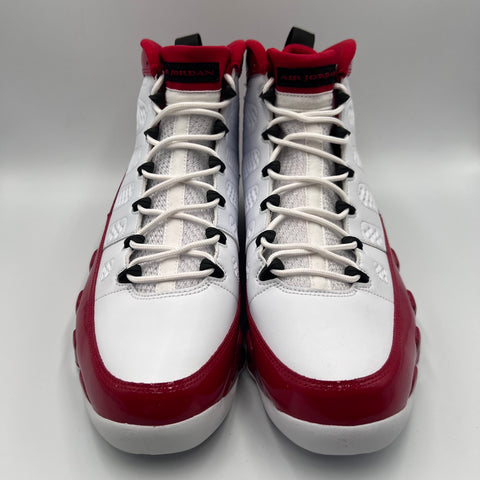 Air Jordan 9 Retro `White Gym Red (2019)` | US M 14 (NB)