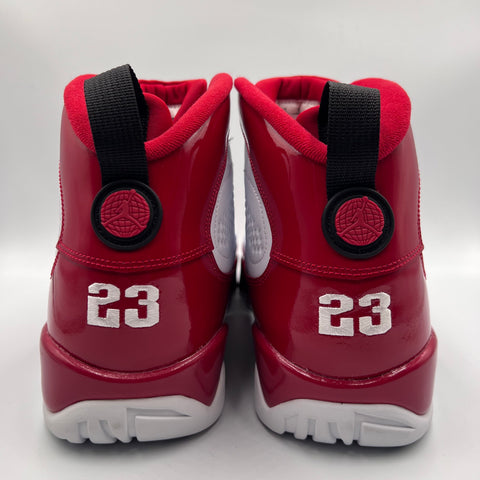 Air Jordan 9 Retro `White Gym Red (2019)` | US M 14 (NB)