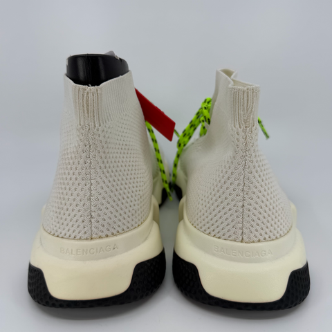 Balenciaga Speed Trainer Lace Up 'White Yellow' | EU M 43 / US M 10