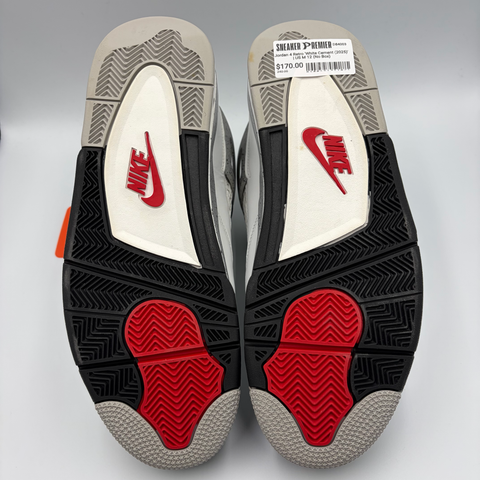 Jordan 4 Retro 'White Cement (2025)' | US M 12 (No Box)