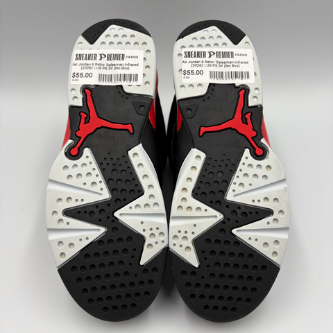 Air Jordan 6 Retro 'Salesman Infrared (2026)' | US PS 3Y (No Box)
