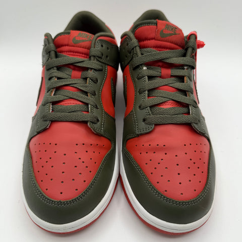 Nike Dunk Low 'Mystic Red Cargo Khaki (2023)' | US M 9.5