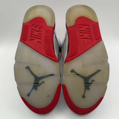 Air Jordan 5 Retro 'Fire Red Black Tongue (2025)' | US M 9