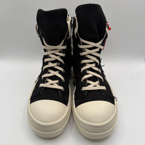 Rick Owens Drkshdw Slashed Sneaks 'Black Milk' | EU M 43 / US M 10
