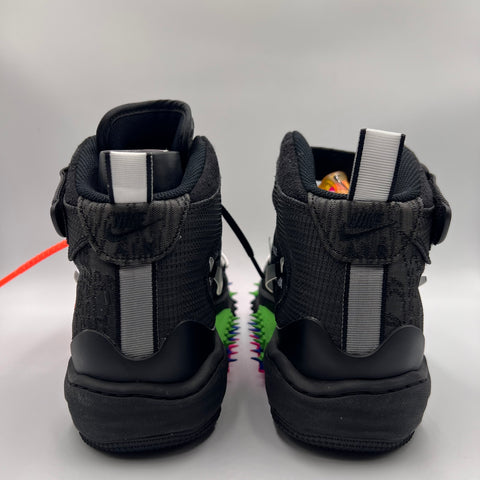 Nike Air Force 1 Mid `OFF-WHITE Black (2022)` | US M 10.5