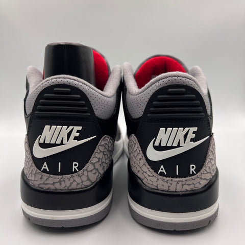 Air Jordan 3 Retro `Black Cement (2024)` | US M 8.5