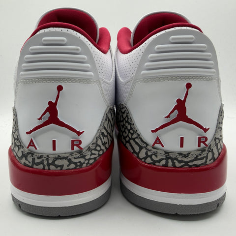 Air Jordan 3 Retro 'Cardinal Red (2022)' | US M 12