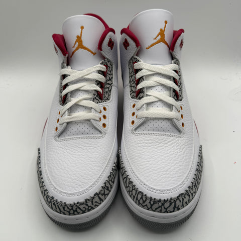 Air Jordan 3 Retro 'Cardinal Red (2022)' | US M 12