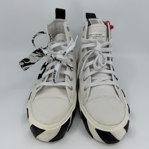 OFF-WHITE Vulcanized Mid Top `White Black` | EU 42 / US M 9