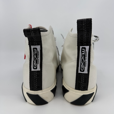 OFF-WHITE Vulcanized Mid Top `White Black` | EU 42 / US M 9