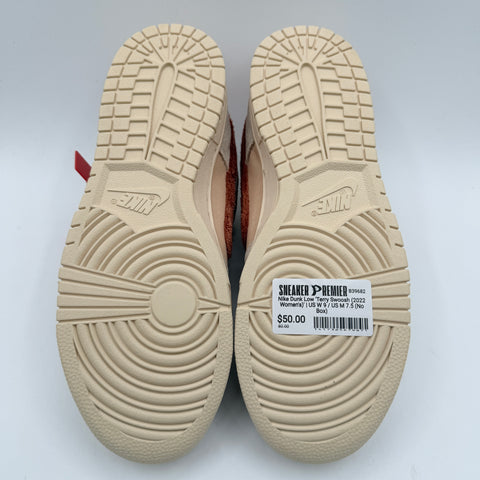 Nike Dunk Low 'Terry Swoosh (2022 Women's)' | US W 9 / US M 7.5 (No Box)